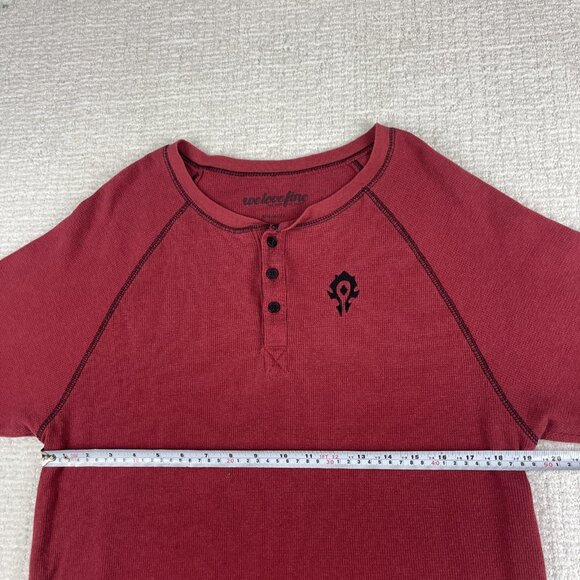 World of Warcraft 2016 We Love Fine Blizzard Red Long sleeve shirt - Picture 10 of 16